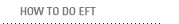 How To Do EFT